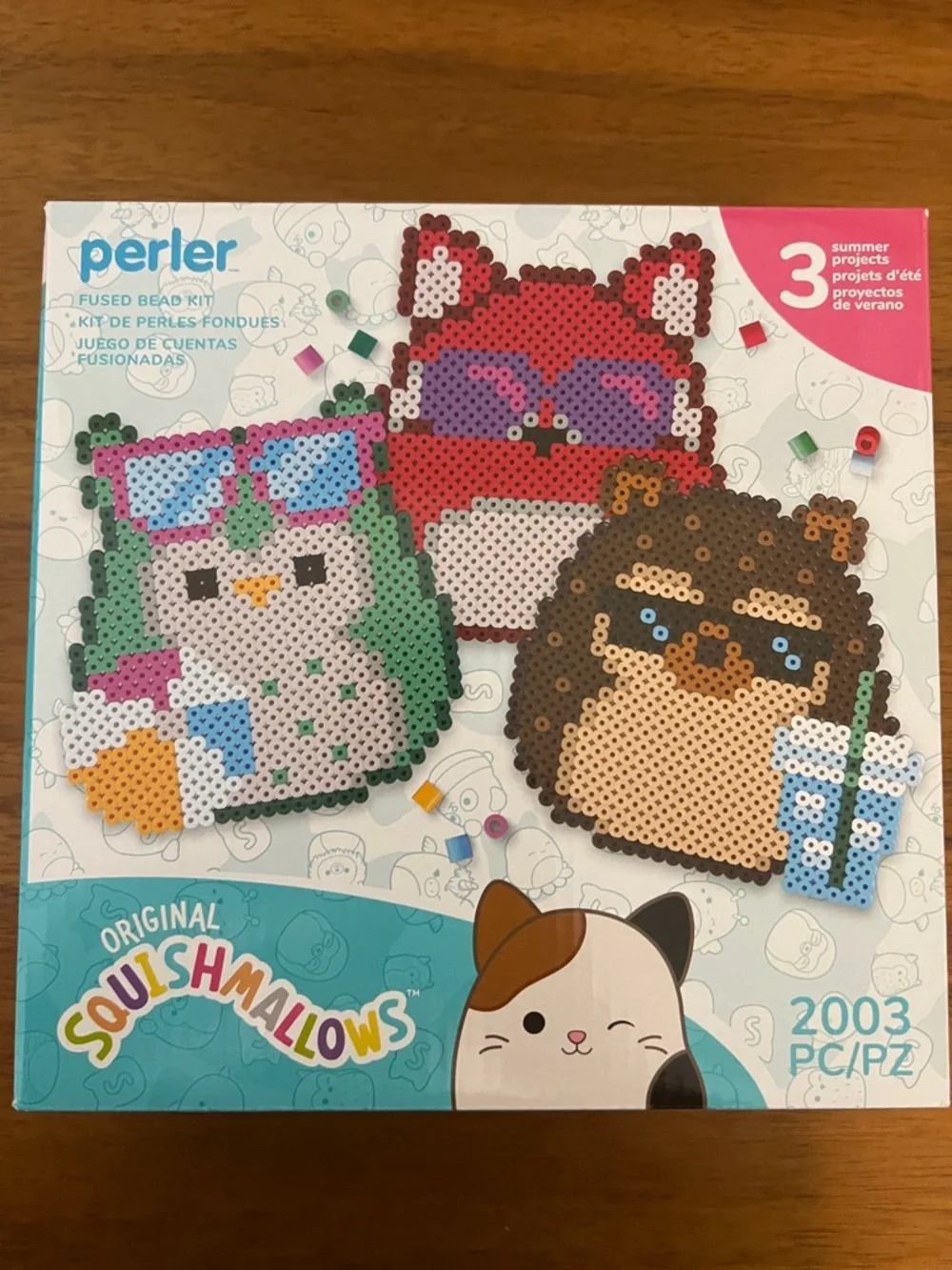 Squishmallows Fused Bead Kit - Multicolor